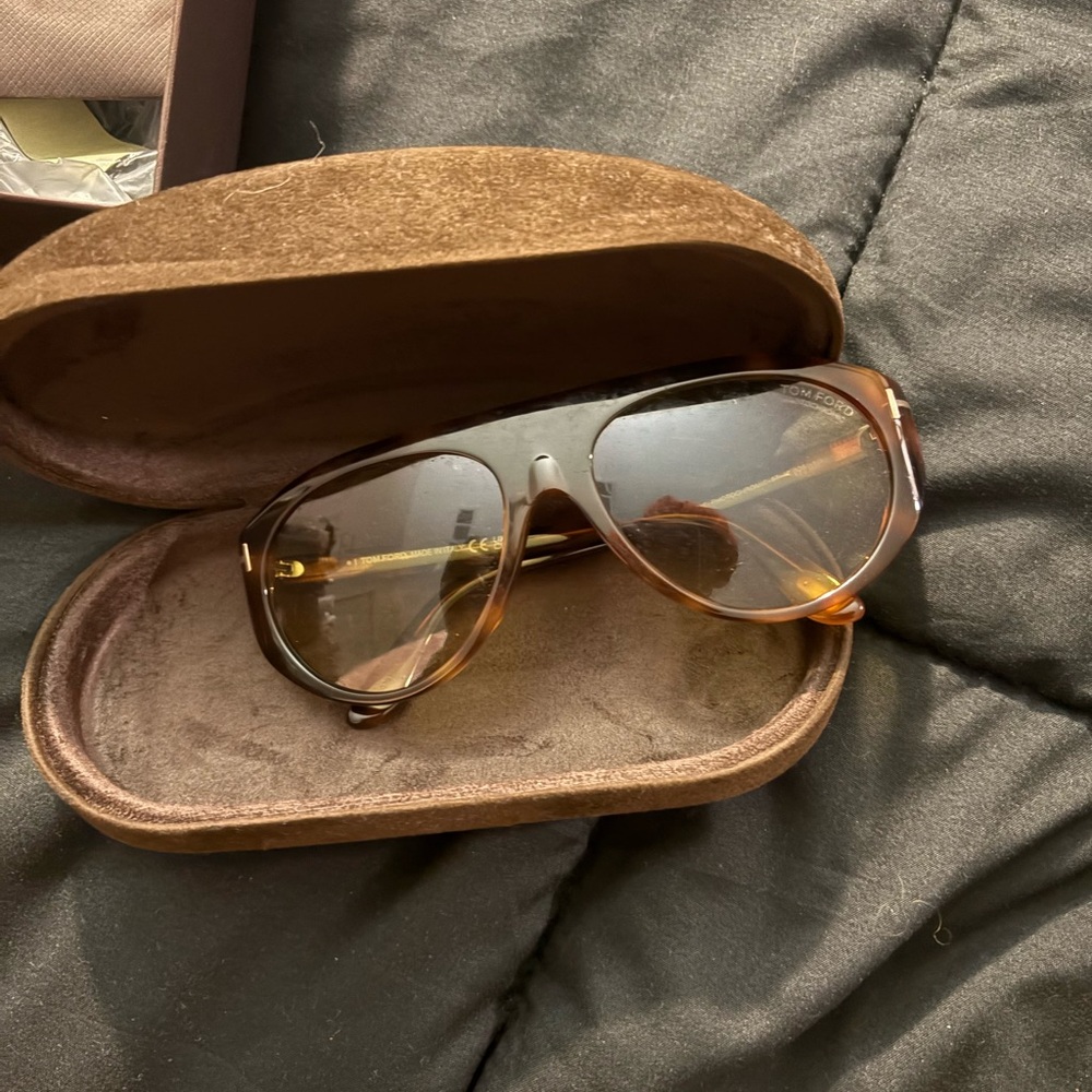 Tom ford blonde havana sunglasses